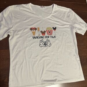Snacking for 2 shirt Disney style